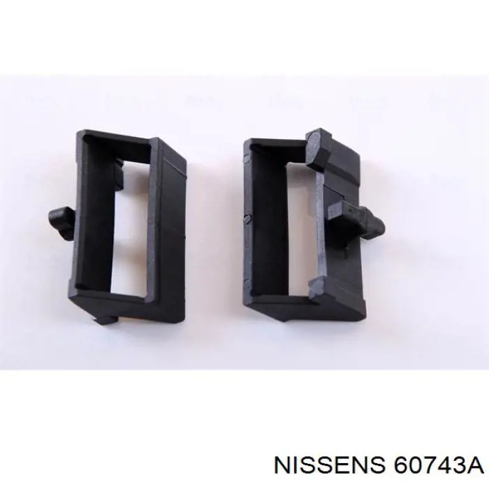 60743A Nissens радіатор охолодження двигуна
