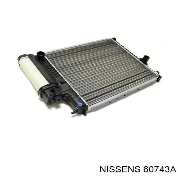 Радіатор основний Nissens 60743A ціна, від 145.59 USD
