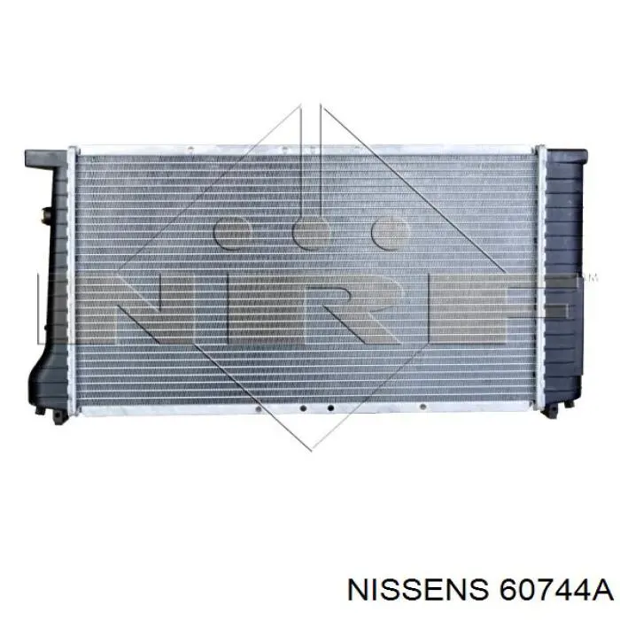 60744A Nissens Радіатор охолодження двигуна