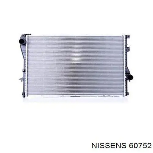 60752 Nissens радіатор охолодження двигуна