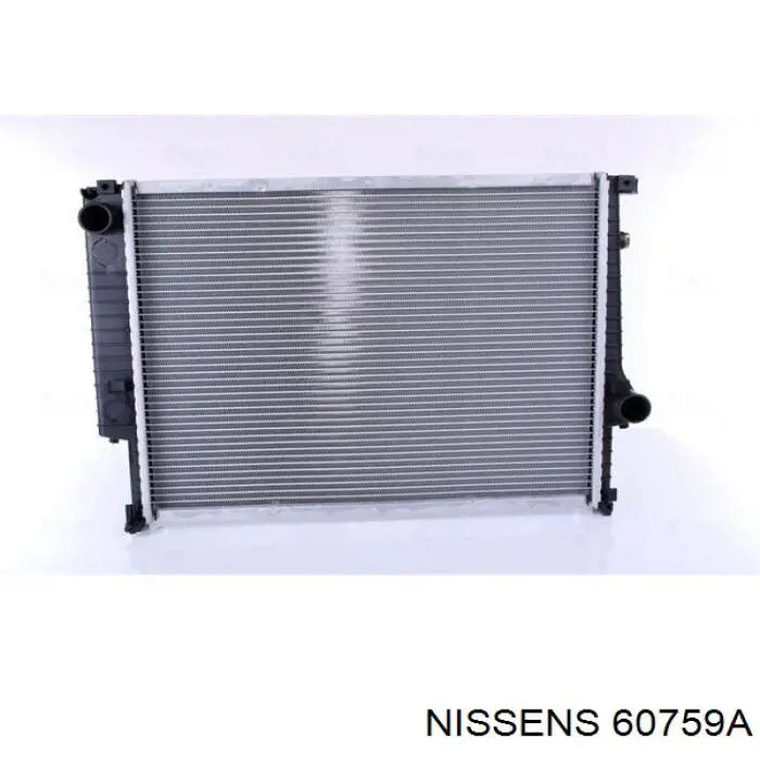 60759A Nissens радіатор охолодження двигуна