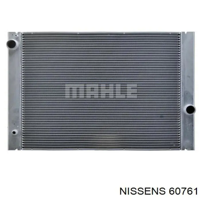 60761 Nissens радіатор охолодження двигуна