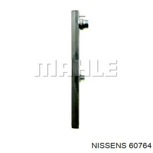 Купити 60764 Nissens Радіатор двигуна