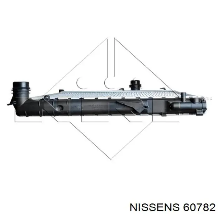 60782 Nissens Радіатор охолодження двигуна