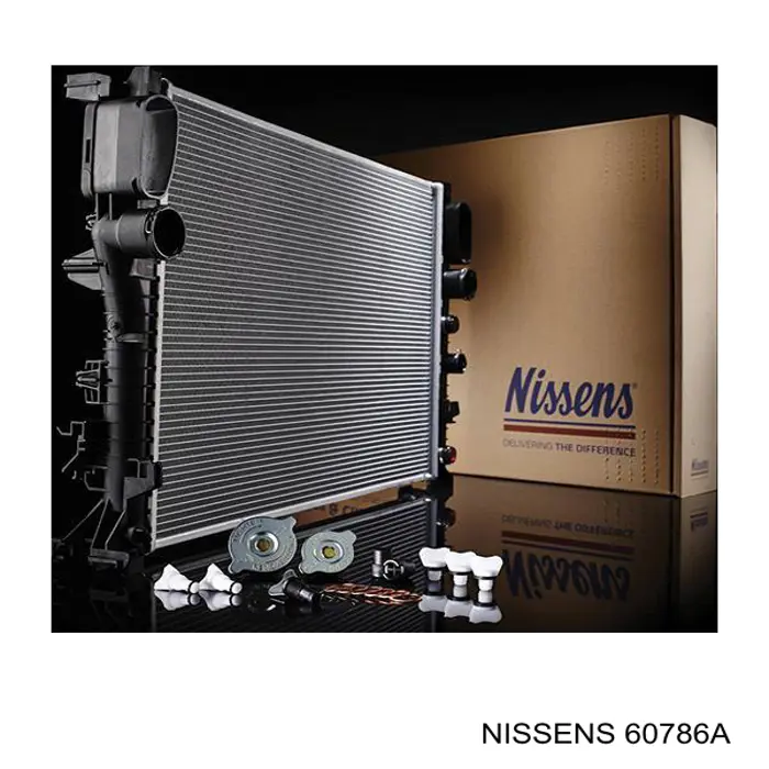 Купити 60786A Nissens Радіатор двигуна