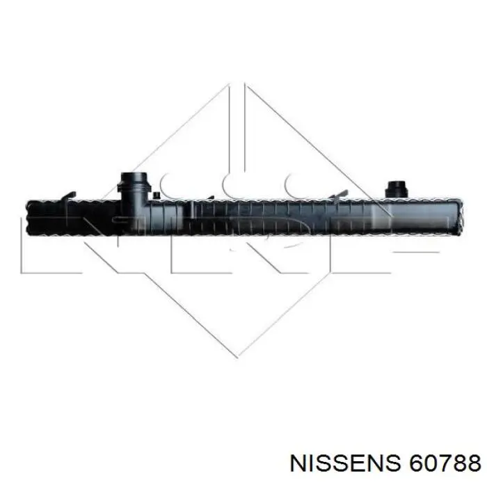 Радіатор основний Nissens 60788 ціна, від 122.00 USD