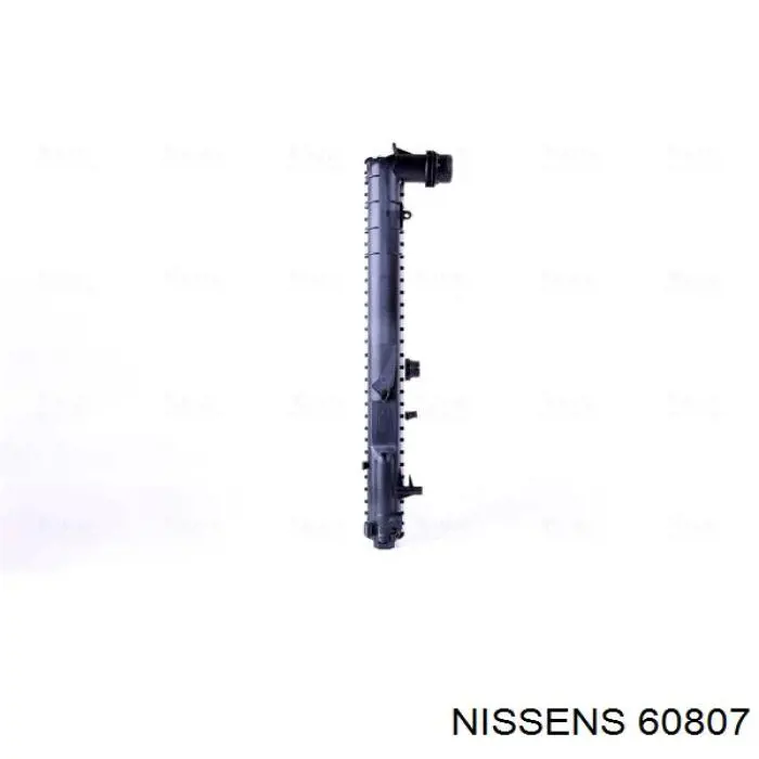 Радіатор основний Nissens 60807 ціна, від 170.23 USD