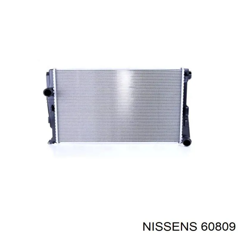 60809 Nissens радіатор охолодження двигуна