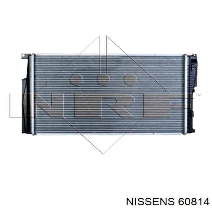 Радіатор основний Nissens 60814 ціна, від 110.41 USD