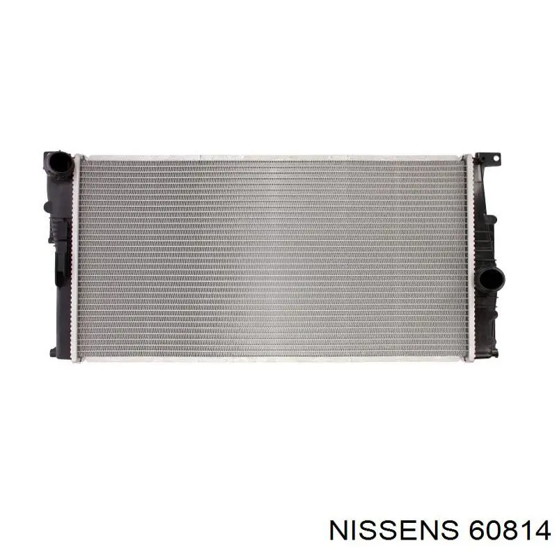 60814 Nissens радіатор охолодження двигуна