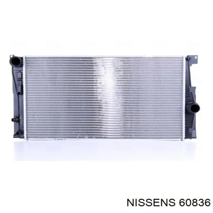 60836 Nissens радіатор охолодження двигуна