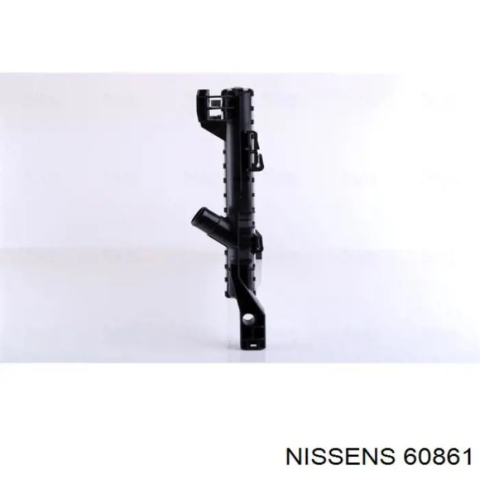 60861 Nissens радіатор охолодження двигуна