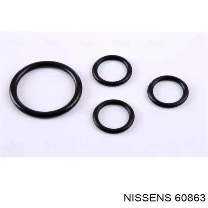 Купити 60863 Nissens Радіатор двигуна