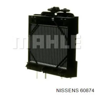 60874 Nissens радіатор охолодження двигуна, лівий