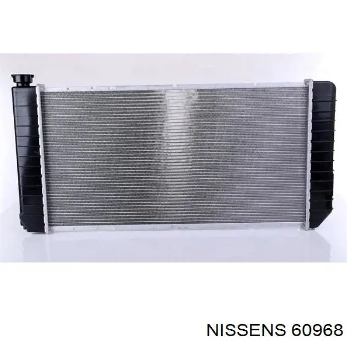 60968 Nissens радіатор охолодження двигуна