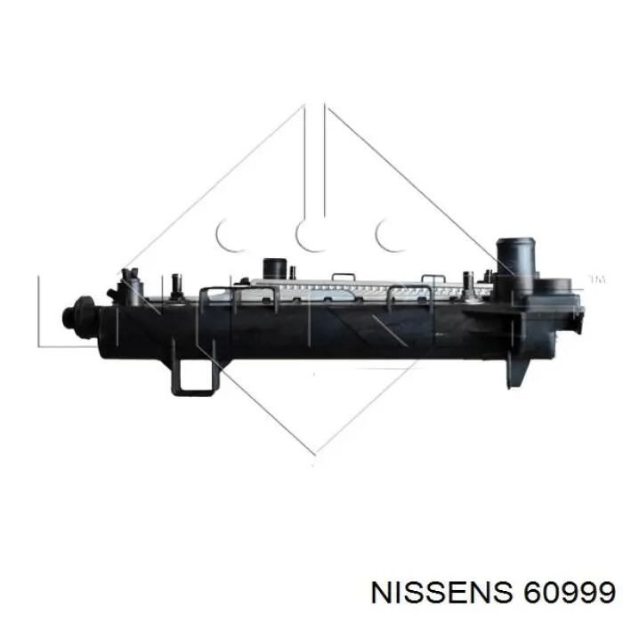 60999 Nissens радіатор охолодження двигуна