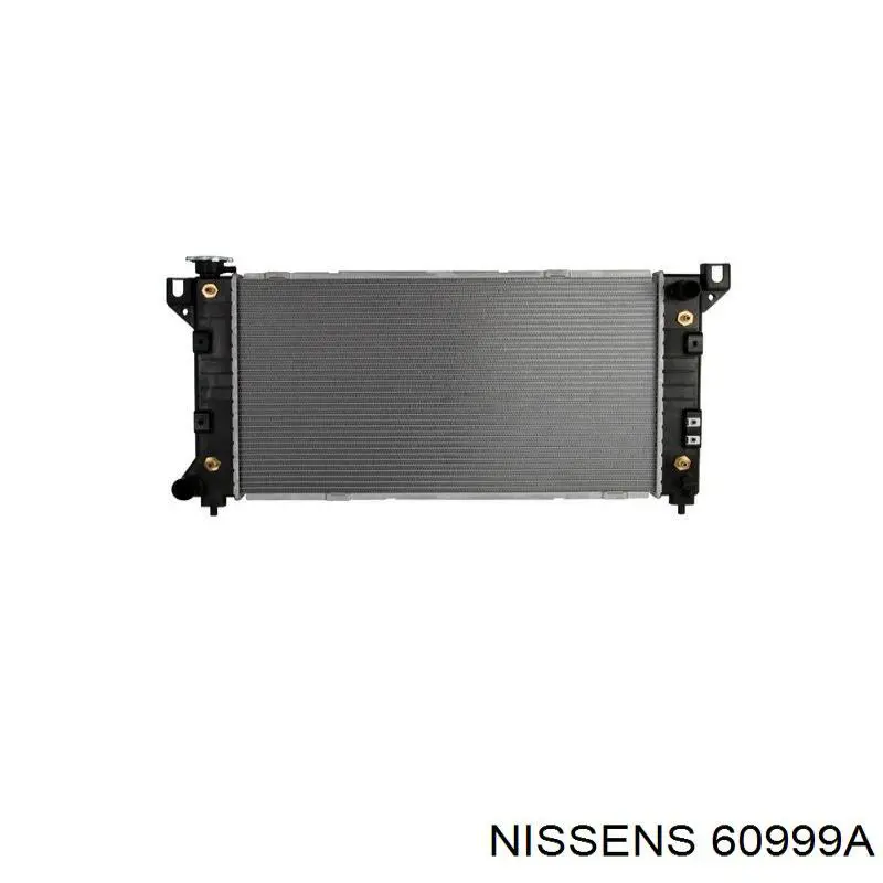 60999A Nissens радіатор охолодження двигуна