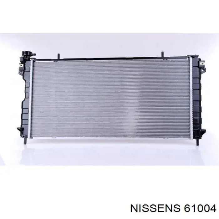 61004 Nissens радіатор охолодження двигуна