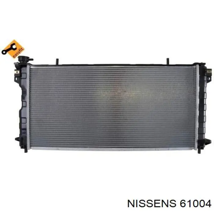 Радіатор основний Nissens 61004 ціна, від 109.60 USD