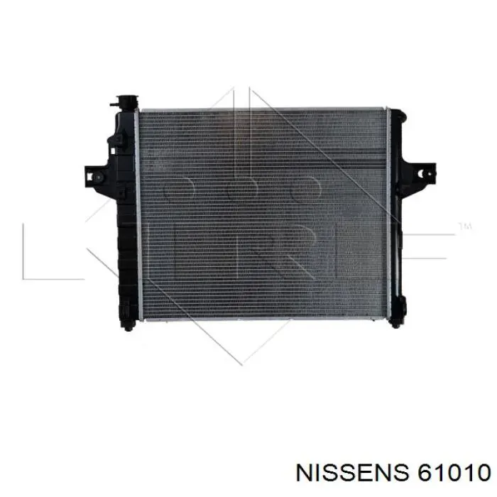 Радіатор охолодження Nissens 61010