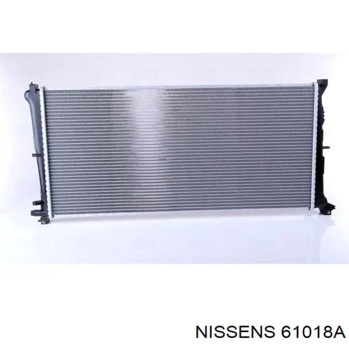 Радіатор охолодження двигуна 61018A Nissens