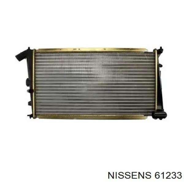 61233 Nissens радіатор охолодження двигуна
