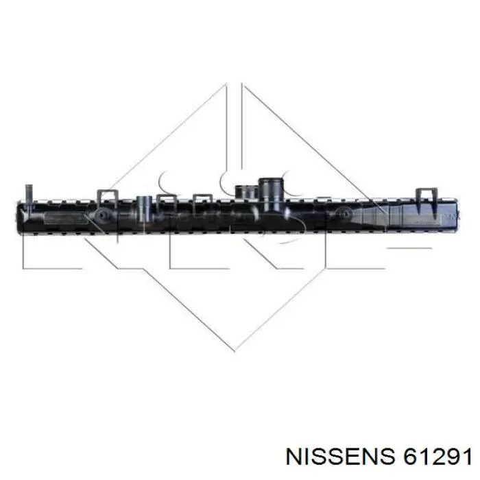 Радіатор основний Nissens 61291 ціна, від 80.15 USD
