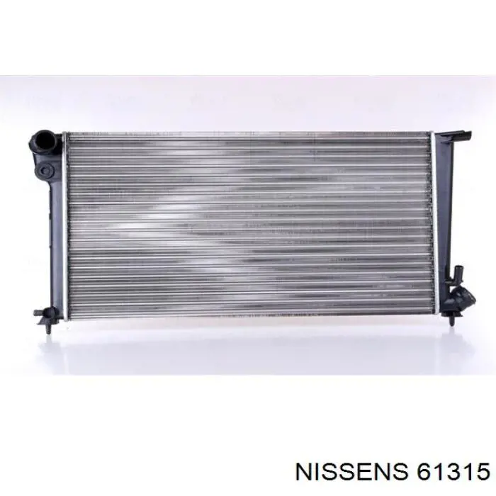 61315 Nissens радіатор охолодження двигуна