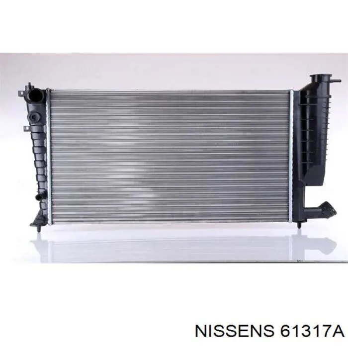 61317A Nissens радіатор охолодження двигуна