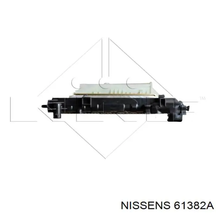 61382A Nissens радіатор охолодження двигуна