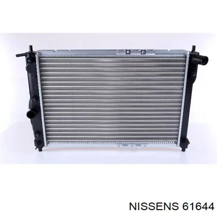 61644 Nissens радіатор охолодження двигуна