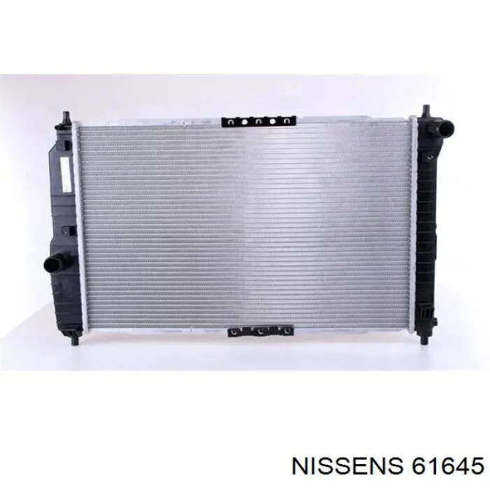 61645 Nissens радіатор охолодження двигуна