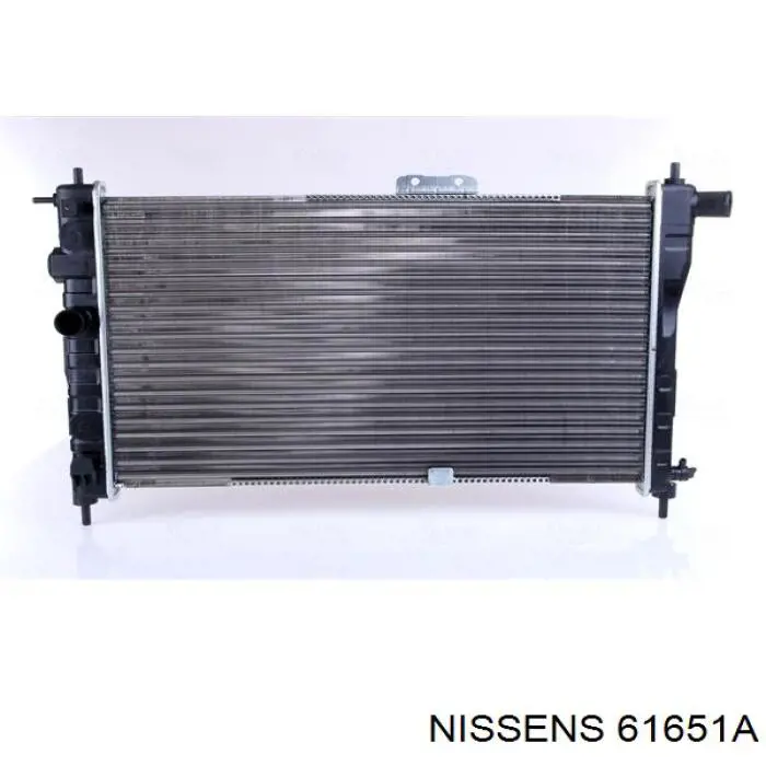 61651A Nissens радіатор охолодження двигуна
