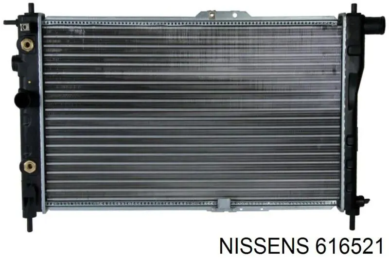 616521 Nissens радіатор охолодження двигуна