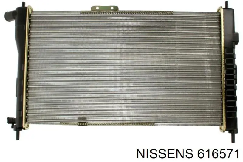 616571 Nissens радіатор охолодження двигуна