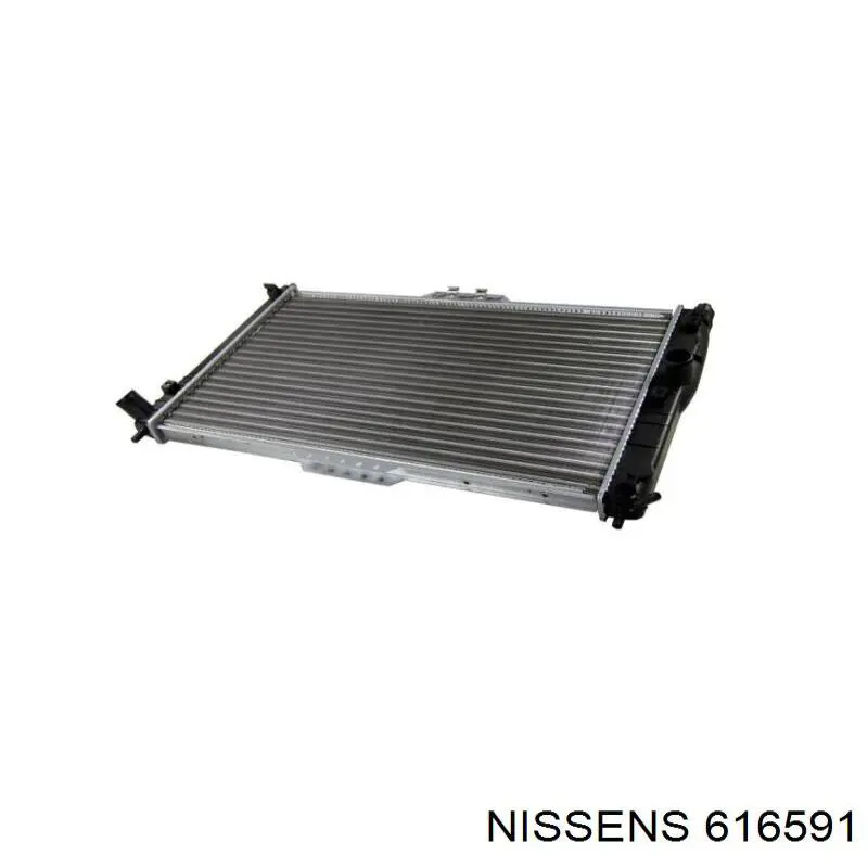 616591 Nissens радіатор охолодження двигуна