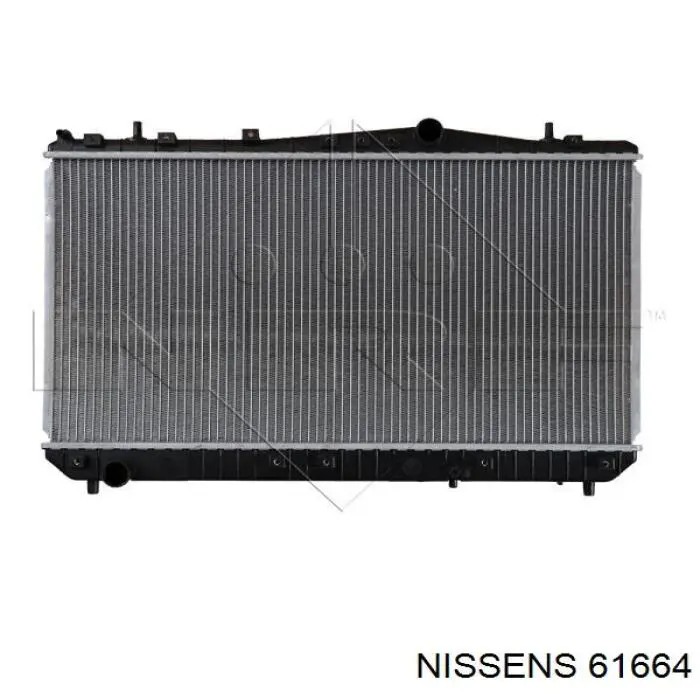 61664 Nissens Радіатор охолодження двигуна