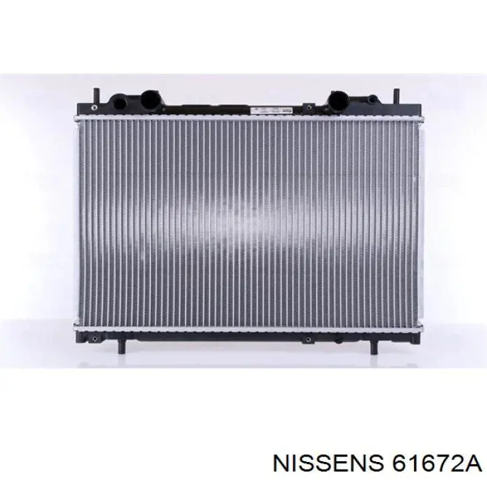 Радіатор основний Nissens 61672A ціна, від 114.76 USD