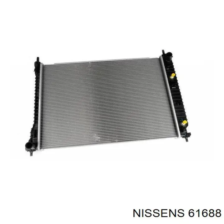 Радіатор основний Nissens 61688 ціна, від 166.45 USD