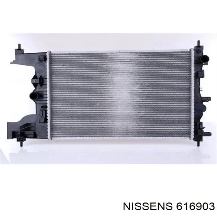 616903 Nissens радіатор охолодження двигуна