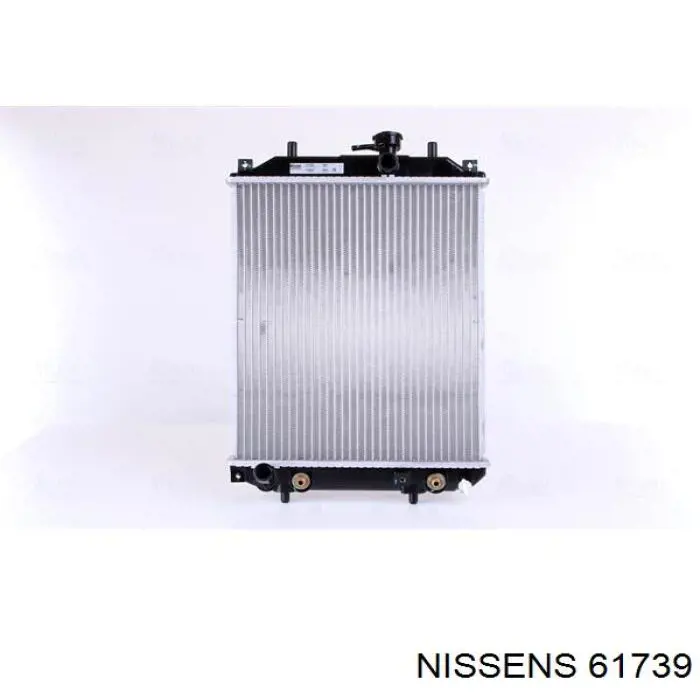 Радіатор основний Nissens 61739 ціна, від 57.07 USD