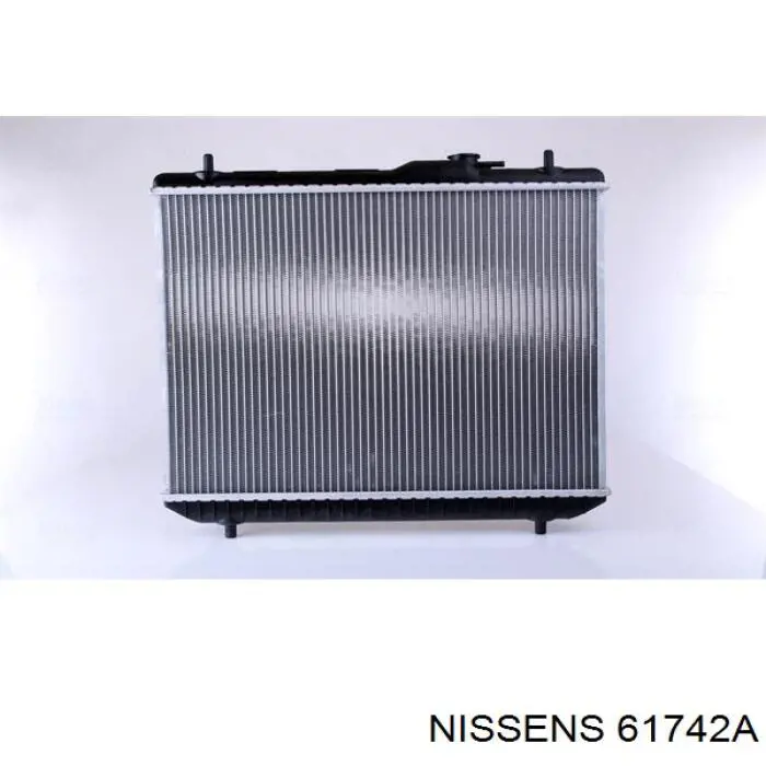 61742A Nissens радіатор охолодження двигуна
