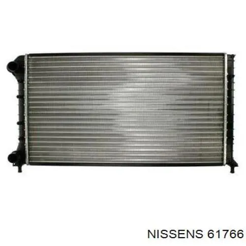 61766 Nissens радіатор охолодження двигуна