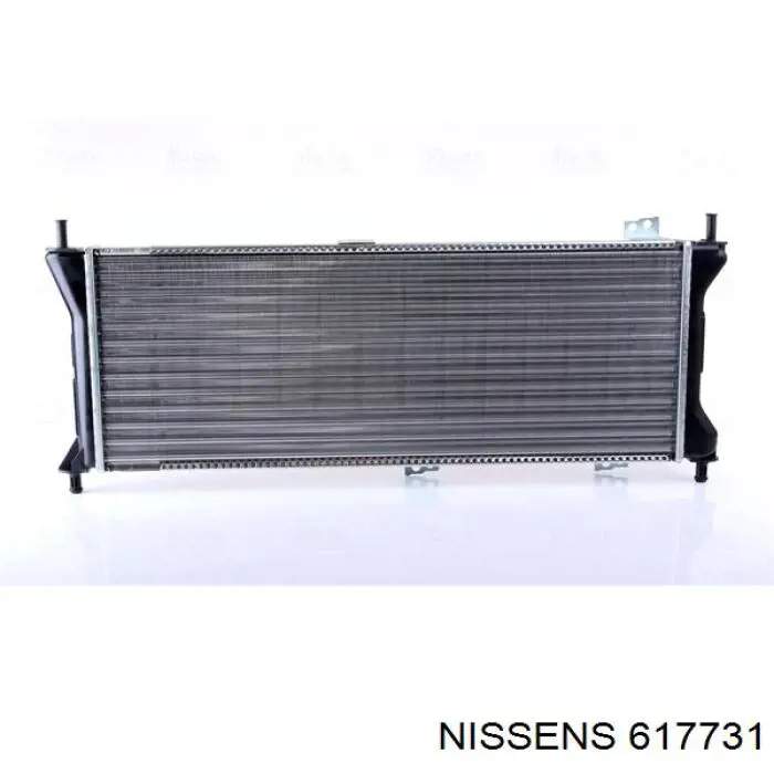 617731 Nissens радіатор охолодження двигуна