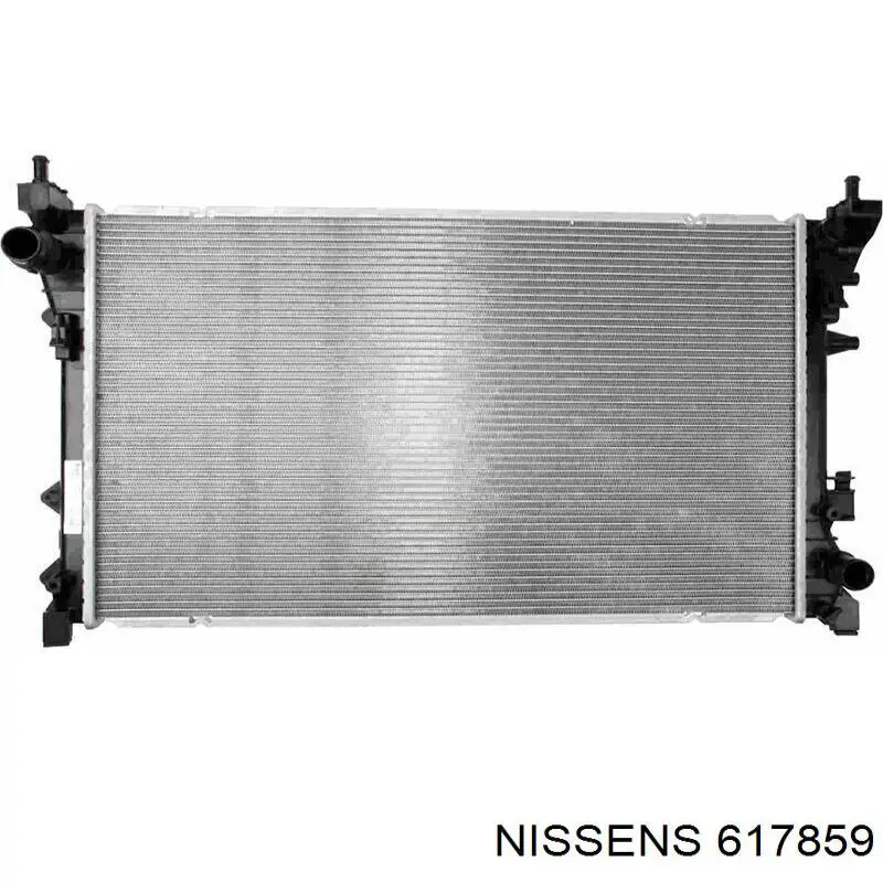 617859 Nissens радіатор охолодження двигуна