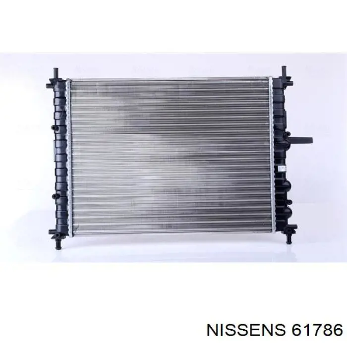 61786 Nissens радіатор охолодження двигуна