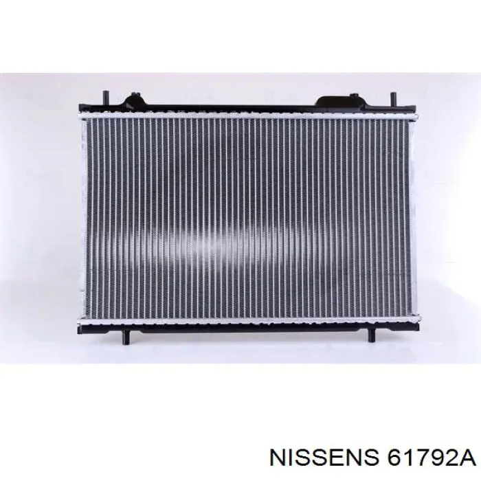 61792A Nissens радіатор охолодження двигуна