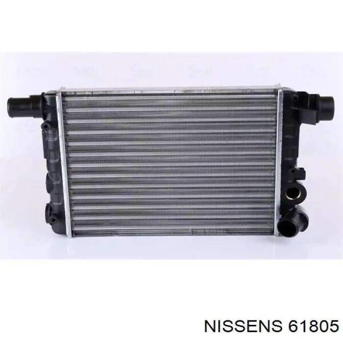61805 Nissens радіатор охолодження двигуна