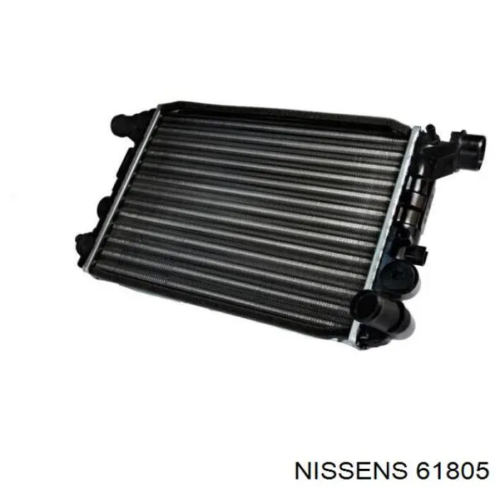 61805 Nissens Радіатор охолодження двигуна