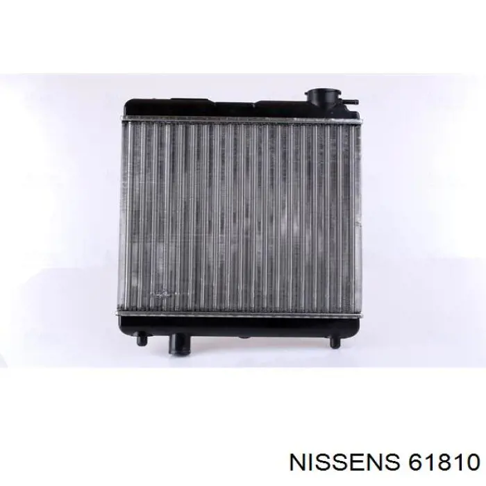 Радіатор основний Nissens 61810 ціна, від 58.76 USD